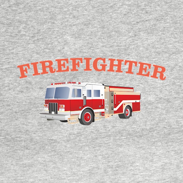 Firefighter Fire Truck by NorseTech